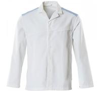 Mascot Workwear 20254 Jacket White/Azure Blue M Colour: White/Azure Bl M