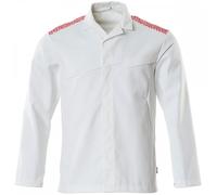 Mascot Workwear 20254 Jacket White/Traffic Red XL Colour: White/Traffi XL
