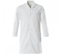 Mascot Workwear 20354 Coat, Long White/Azure Blue 6XL Colour: White/Az 6XL