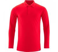 Mascot Crossover Long-Sleeved Polo Shirt With Prowash Technology (Traffic Red) (X Large)