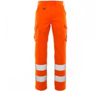 Mascot Workwear 20859 Safe Light Trousers with thigh pockets Hi-Vis Or 38.5" 30"