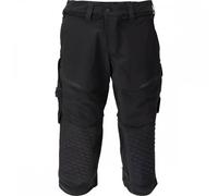 Mascot Customized Craftsmen's 3/4 Trousers With Kneepad Pockets - Black (40.5) (Leg Length - Regular)
