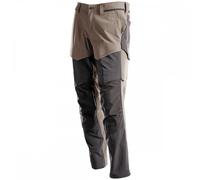 Mascot Workwear 22379 Customized Trousers with kneepad pockets Dark Sa 33.5" 32"