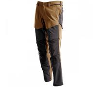 Mascot Workwear 22379 Customized Trousers with kneepad pockets Nut Bro 34.5" 30"