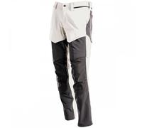 Mascot Workwear 22379 Customized Trousers with kneepad pockets White/S 40.5" 30"