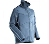 Mascot Workwear 22503 Customized Fleece jumper with zipper Stone Blue 4XL