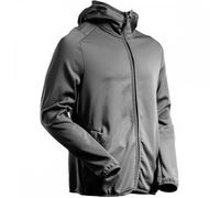 Mascot Workwear 22586 Customized Fleece jumper with hood Stone Grey 2X 2XL