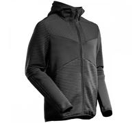 Mascot Workwear 22603 Customized Fleece hoodie with zipper Black XL Co XL