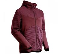 Mascot Workwear 22603 Customized Fleece hoodie with zipper Bordeaux S S