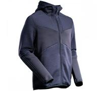 Mascot Workwear 22603 Customized Fleece hoodie with zipper Dark Navy X XL