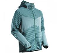 Mascot Workwear 22603 Customized Fleece hoodie with zipper Light Fores 4XL