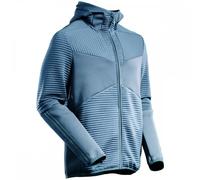 Mascot Workwear 22603 Customized Fleece hoodie with zipper Stone Blue XL