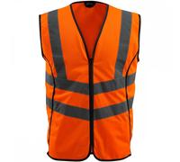 Mascot Workwear 50145 Safe Supreme Traffic Vest Hi-Vis Orange M Colour M