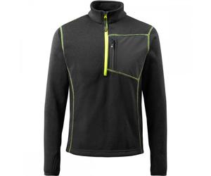 Mascot Workwear 50149 Hardwear Knitted Jumper with half zip Black XL C XL