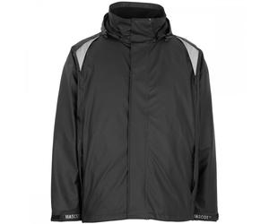 Mascot Workwear 50202 Aqua Rain Jacket Black S Colour: Black, Chest Si S