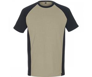Mascot Workwear 50567 Potsdam Unique T-Shirt Light Khaki/Black 2XL Col 2XL