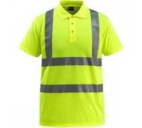 Mascot Workwear 50593 Bowen Safe Light Polo Shirt Hi-Vis Yellow 3XL Co 3XL