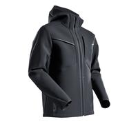 Mascot Workwear Customized Softshell Stretch Jacket With Hood - Modern Durable
