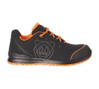 Mascot Workwear F0210 Classic Safety Shoe Black/Bright Orange UK9 Shoe UK9 - EU43 - US10