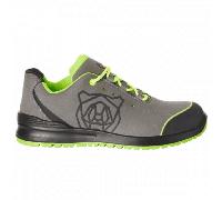 Mascot Workwear F0210 Classic Safety Shoe Grey/Lime Green UK9 Shoe Siz UK9 - EU43 - US10
