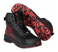Mascot Workwear F1503 S3S Safety Boot Black/Traffic Red UK12 Colour: B UK12 - EU47 - US13