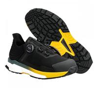 Mascot Workwear F1680 S3S Safety Shoe with BOA Fit System Black/Sunflo UK13 - EU48 - US14