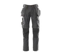 Mascot Workwear 06231 Young Trousers with holster pockets Black Waist: 29.5" 32"
