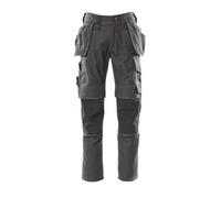 Mascot Workwear 06231 Young Trousers with holster pockets Black Waist: 31.5" 35"