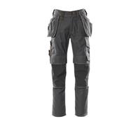 Mascot Workwear 06231 Young Trousers with holster pockets Black Waist: 34.5" 32"