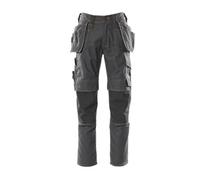 Mascot Workwear 06231 Young Trousers with holster pockets Black Waist: 36.5" 32"