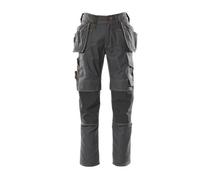 Mascot Workwear 06231 Young Trousers with holster pockets Black Waist: 38.5" 30"