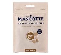 MASCOTTE 10 Bags of 1200 Organic Coffee Filters. 6mm x 19mm, Brown