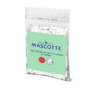 Mascotte 3 Packets of Extra Slim Filters X-Long, 150 Sheets, Natural, Plant Based, 1.25-inch, 8710993005884