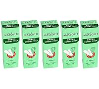 Mascotte Green Combi Pack Deal - 5 Packs, Each Containing 50 Premium Quality Rolling Papers & 50 Pre-Cut Extra Slim Filters - High-Quality, Slow Burning, Unbleached Papers for a Smooth, Clean Smoking