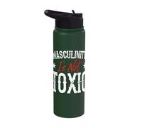 Masculinity is Not Toxic Stainless Steel Insulated Water Bottle