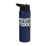 Masculinity is Not Toxic Stainless Steel Insulated Water Bottle
