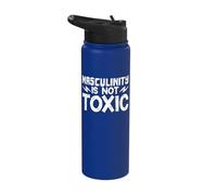 Masculinity is Not Toxic Stainless Steel Insulated Water Bottle