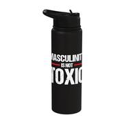 Masculinity is Not Toxic Stainless Steel Insulated Water Bottle