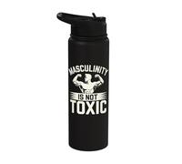 Masculinity is Not Toxic Stainless Steel Insulated Water Bottle