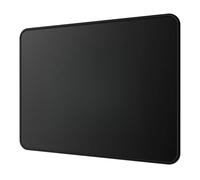 MASDROW Mouse Pad with Stitched Edge, Non-Slip Rubber Base, Comfortable Cloth, Washable Mousepad for Gaming, Computers, Laptop, Office, Work, Home, 11.5 x 9 inch, Black