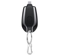 Maseaxi Key Ring Power Bank - 1500mAh Power Emergen-cy Pod, Keychain Portable Charger for or Type-c, Ultra-Compact External Fast Charging Power Bank Battery Pack, Key Ring Cell Phone Charger