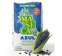 Maseca Blue Corn Flour - Gluten Free Masa Harina for Tortillas, Arepas & Mexican Cooking - Authentic Blue Corn Masa Flour 1kg - Stone Ground Whole Grain + Cheeroo Magnet