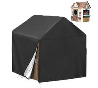Masegari Outdoor playhouse cover, 420D Waterproof playhouse covers keeps the kids playhouse dry and clean Double stitched seam, All-Weather protector (Heavy duty oxford fabric)