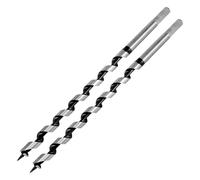 Masendelk 2pcs Ship Auger Drill Bit 13 x 300mm (Slightly Larger Than 1/2 x 12 Inch), Wood Auger Bit with 11mm Hex Shank