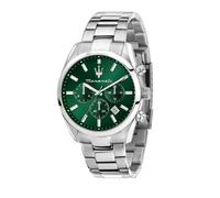 Maserati Attrazione Men's Green Dial Stainless Steel Bracelet Watch