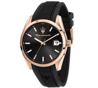 Maserati Attrazione R8851151002 - Man - 43 mm - Analogue - Quartz - Mineral Glass Black 22 mm