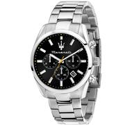 Maserati Attrazione R8853151010 - Man - 43 mm - Analogue - Quartz - Mineral Glass Black 20 mm