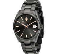 Maserati Attrazione R8853151015 - Man - 43 mm - Analogue - Quartz - Mineral Glass Black 22 mm