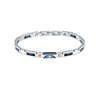 Maserati Bracelet for Men Steel, Ceramic, IP Rose Gold, IP Blue, Ceramic Collection - JM523ATZ33