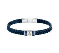Maserati Bracelet Leather JM4249IK03 - Man - Recycled Material Blue 19 cm